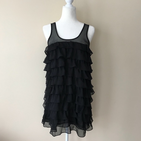 Aerie LBD ruffle dress - Picture 1 of 7